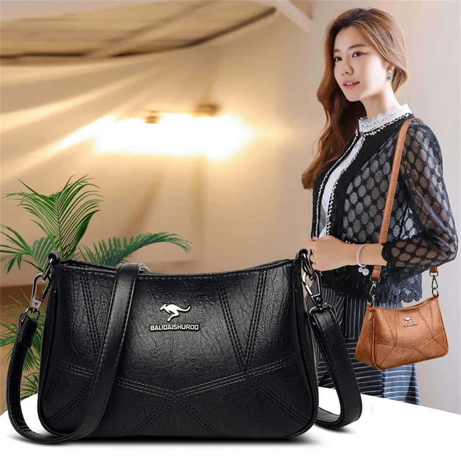 Women's Designer Synthetic Leather Luxury Crossbody Small Handbag