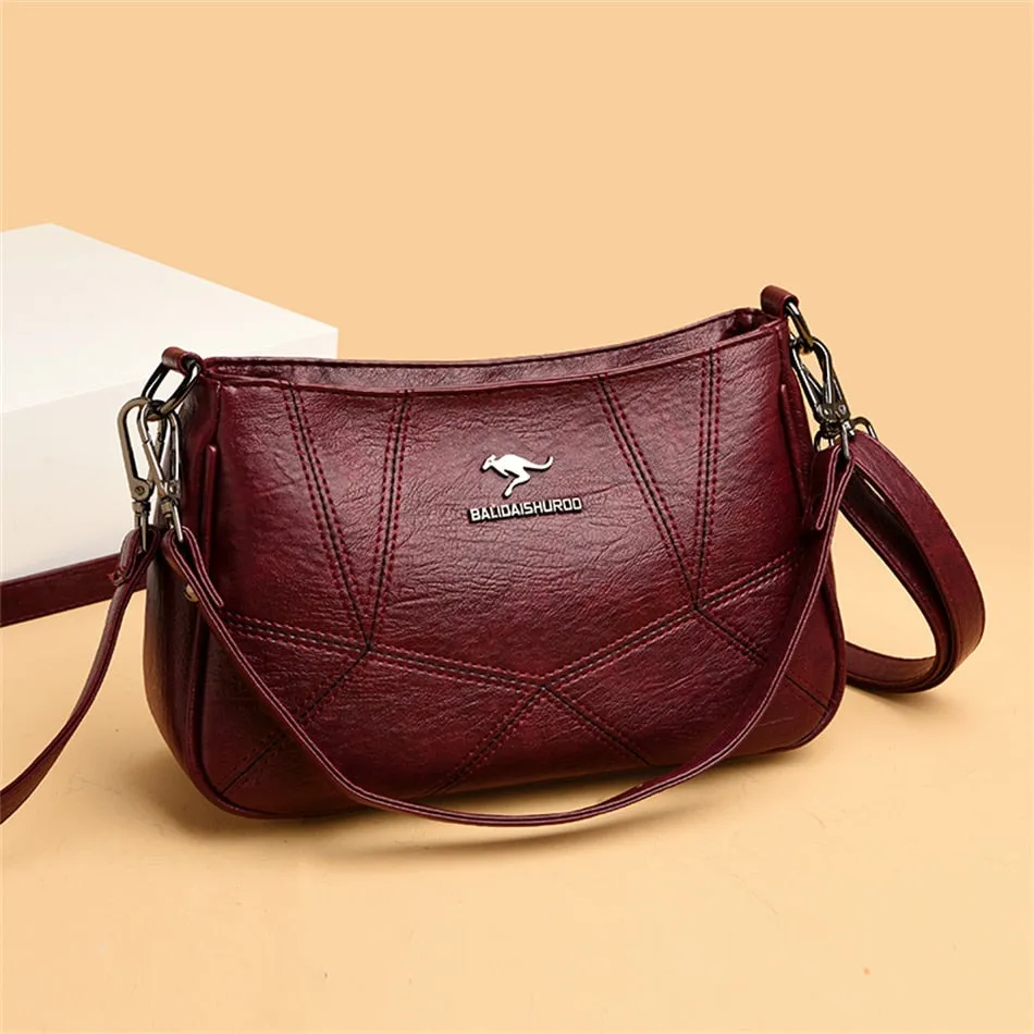 Women's Designer Synthetic Leather Luxury Crossbody Small Handbag