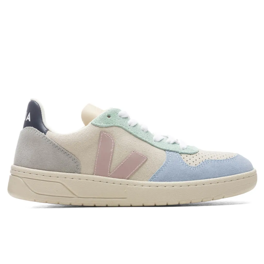 Women's V-10 Suede - Multicolor/Natural/Blue