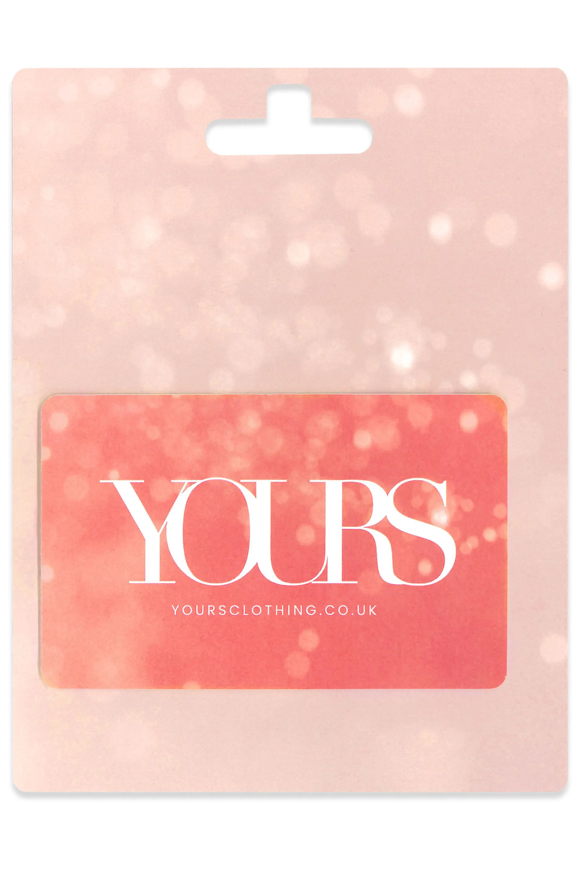 £10 - £150 Yours Clothing Glitter Gift Card