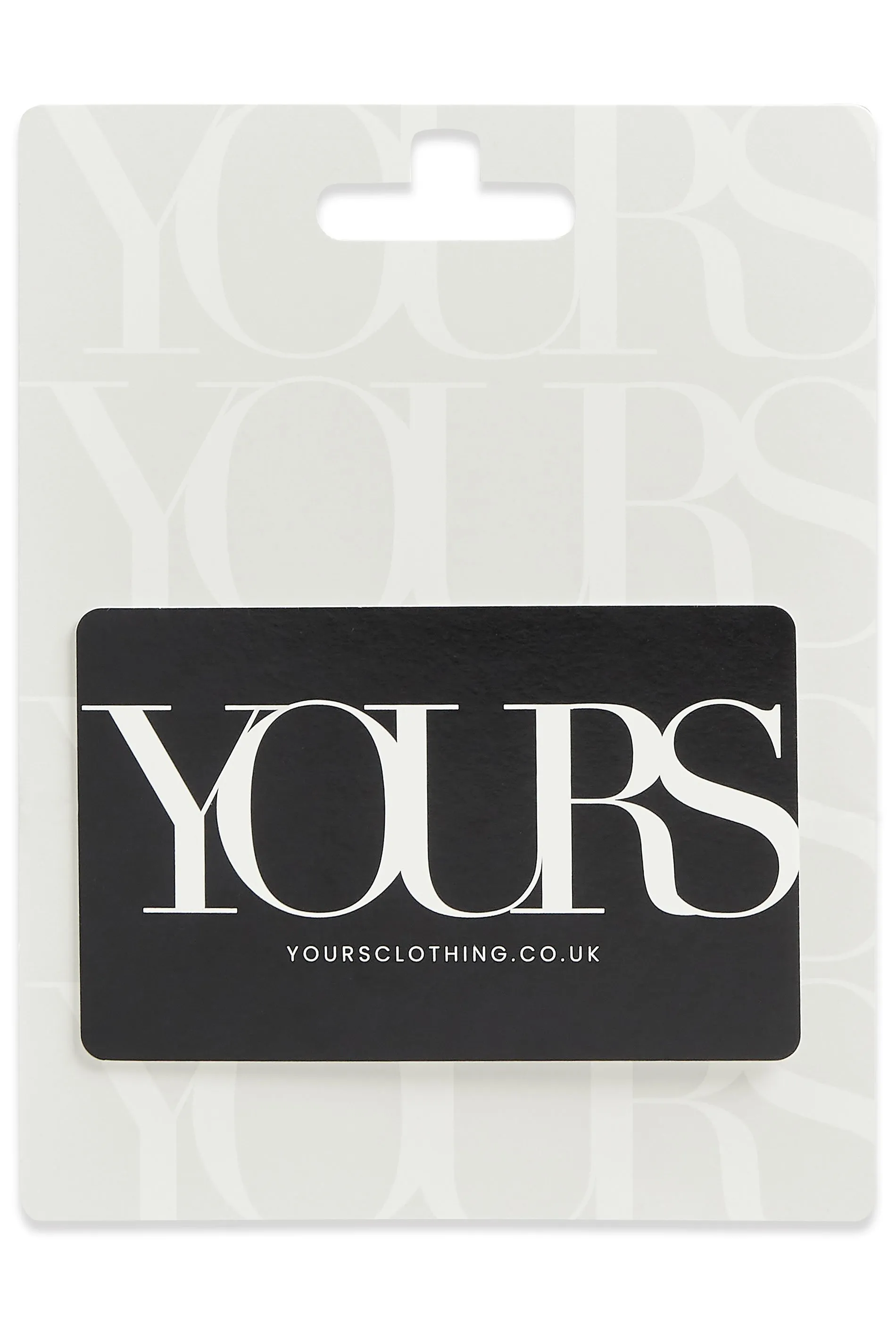 £10 - £150 Yours Clothing Logo Gift Card